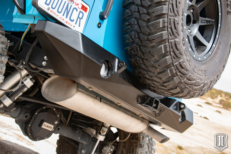 ICON 07-18 Jeep Wrangler JK Pro Series 2 Rear Bumper w/Hitch/Tabs -  Shop now at Performance Car Parts