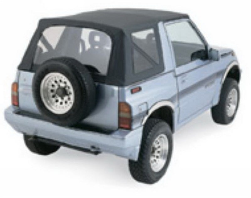 Rampage 1995-1998 Geo Tracker Soft Top OEM Replacement - Black Denim -  Shop now at Performance Car Parts