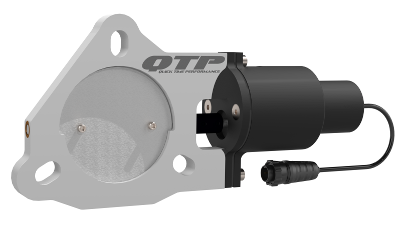 QTP 3in Bolt-On QTEC Electric Cutout Valve - Single -  Shop now at Performance Car Parts
