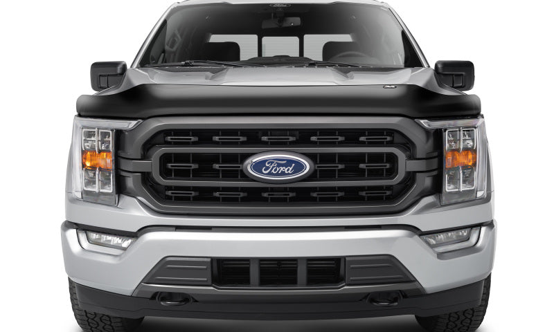 AVS 21-22 Ford F-150 (Excl. Tremor/Raptor) Medium Profile Hood Shield - Smoke -  Shop now at Performance Car Parts