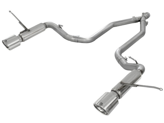 aFe MACHForce XP 14+ Jeep Grand Cherokee V6 3.0L (td) 2.5in DPF-Back 409SS Exhaust w/Resonators -  Shop now at Performance Car Parts