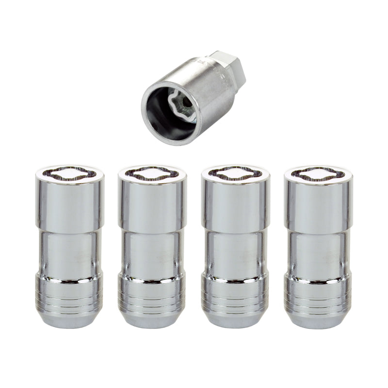 McGard Wheel Lock Nut Set - 4pk. (Cone Seat) M14X1.5 / 21mm & 22mm Dual Hex / 1.965in. L - Chrome -  Shop now at Performance Car Parts