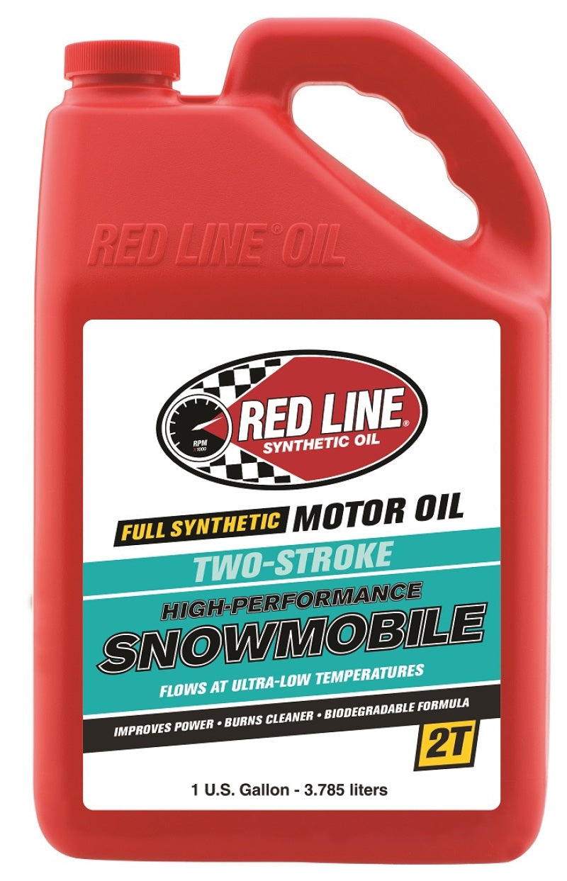 Red Line Two-Cycle Snowmobile Oil - Gallon -  Shop now at Performance Car Parts