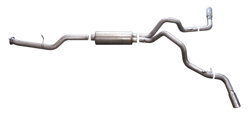 Gibson 15-19 GMC Sierra 2500 HD Base 6.0L 3.5in/3in Cat-Back Dual Extreme Exhaust - Stainless -  Shop now at Performance Car Parts
