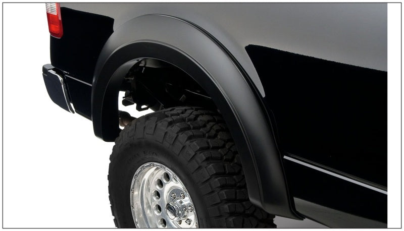 Bushwacker 04-08 Ford F-150 Styleside Extend-A-Fender Style Flares 2pc 66.0/78.0/96.0in Bed - Black -  Shop now at Performance Car Parts