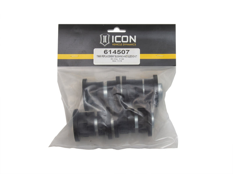 ICON 78650 Upper Control Arm Bushing & Sleeve Kit -  Shop now at Performance Car Parts