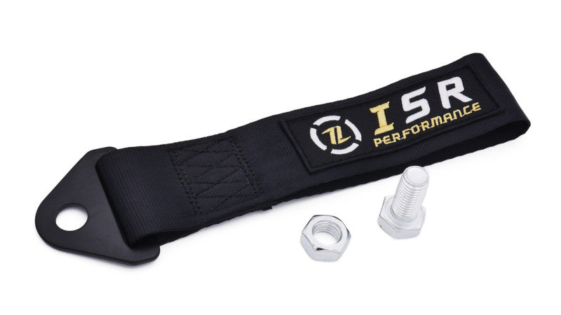 ISR Performance Universal Racing Tow Strap - Black -  Shop now at Performance Car Parts
