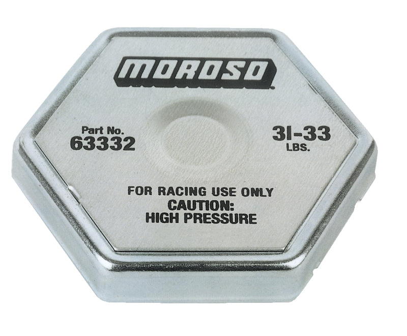 Moroso Racing Radiator Cap - 31-33lbs -  Shop now at Performance Car Parts