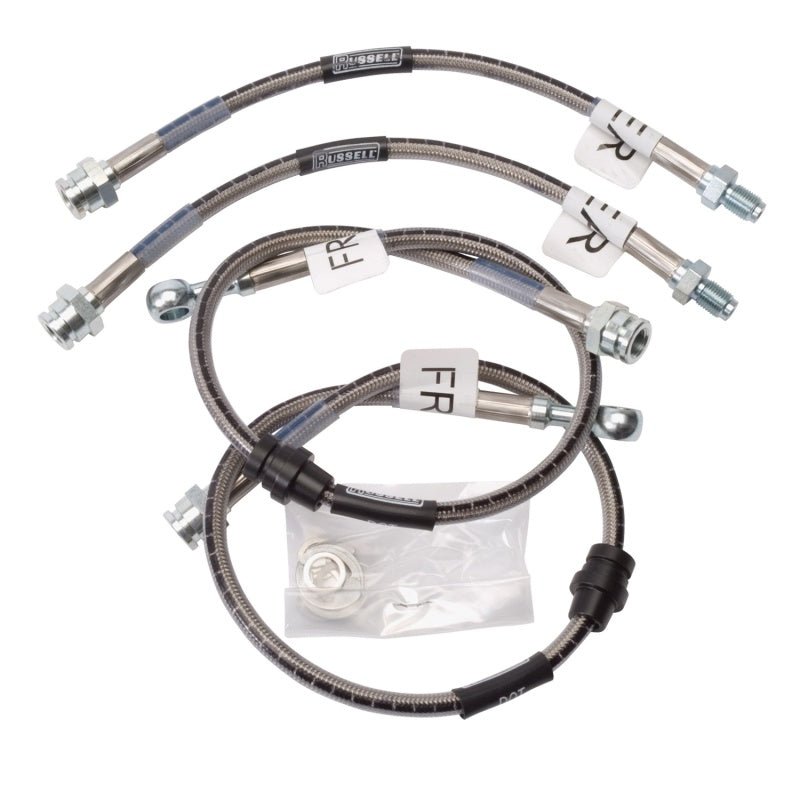 Russell Performance 95-99 Mitsubishi Eclipse 2WD & All Wheel Drive Brake Line Kit -  Shop now at Performance Car Parts
