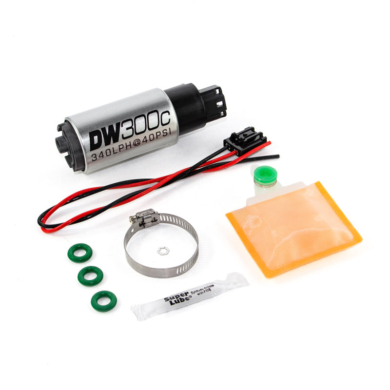 DeatschWerks 340lph DW300C Compact Fuel Pump w/ Ford Focus MK2 RS Set Up Kit (w/o Mounting Clips) -  Shop now at Performance Car Parts