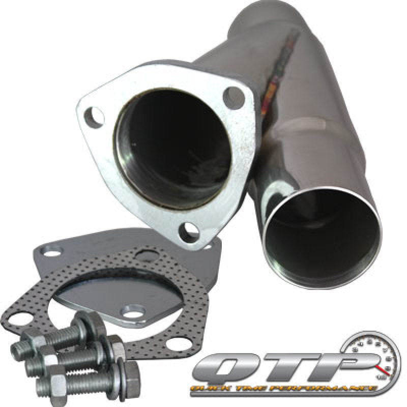 QTP 2.25in Weld-On QTEC Exhaust Cutout Y-Pipe -  Shop now at Performance Car Parts