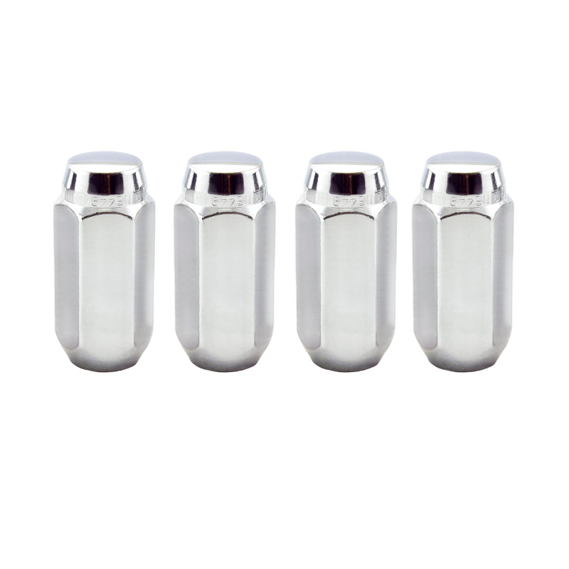 McGard Hex Lug Nut (Cone Seat) M14X1.5 / 22mm Hex / 1.945in. Length (4-Pack) - Chrome -  Shop now at Performance Car Parts