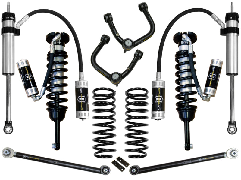 ICON 03-09 Toyota 4Runner/FJ 0-3.5in Stage 5 Suspension System w/Tubular Uca -  Shop now at Performance Car Parts