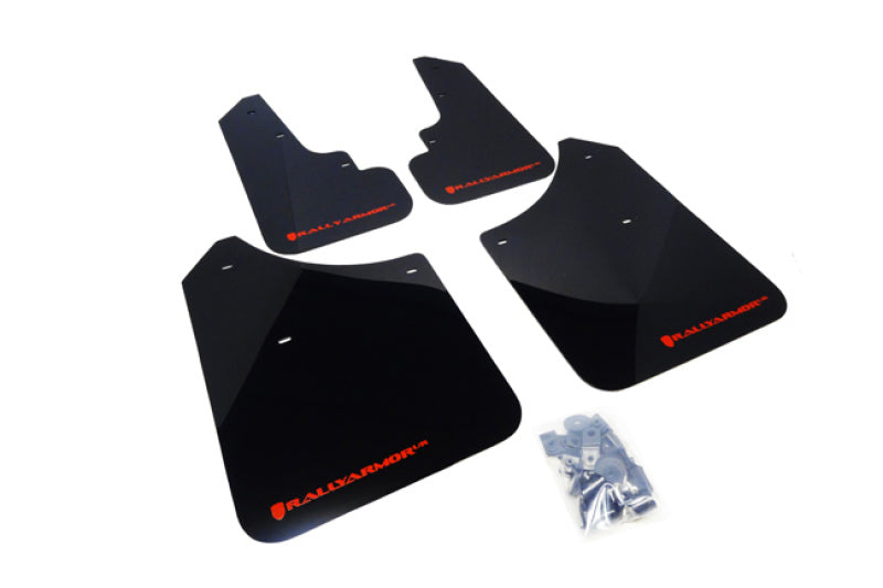 Rally Armor 03-08 Subaru Forester Black UR Mud Flap w/ Red Logo -  Shop now at Performance Car Parts