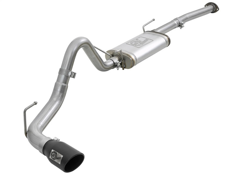 aFe MACH Force-Xp 2-1/2in 304 SS Cat-Back Exhaust w/Black Tips 2016+ Toyota Tacoma L4-2.7L / V6-3.5L -  Shop now at Performance Car Parts