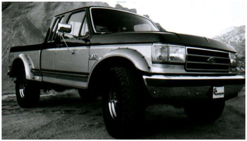 Bushwacker 87-91 Ford Bronco Cutout Style Flares 2pc - Black -  Shop now at Performance Car Parts