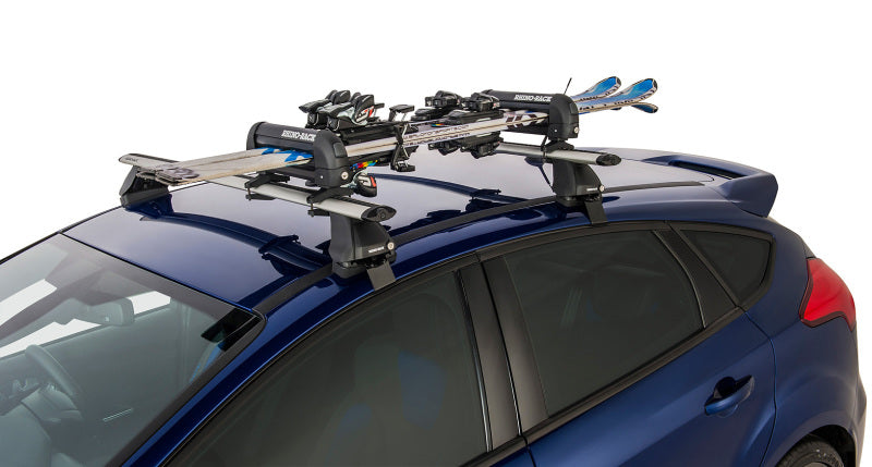 Rhino-Rack Universal Ski Carrier - Fits 2 Pairs of Skis - Black -  Shop now at Performance Car Parts
