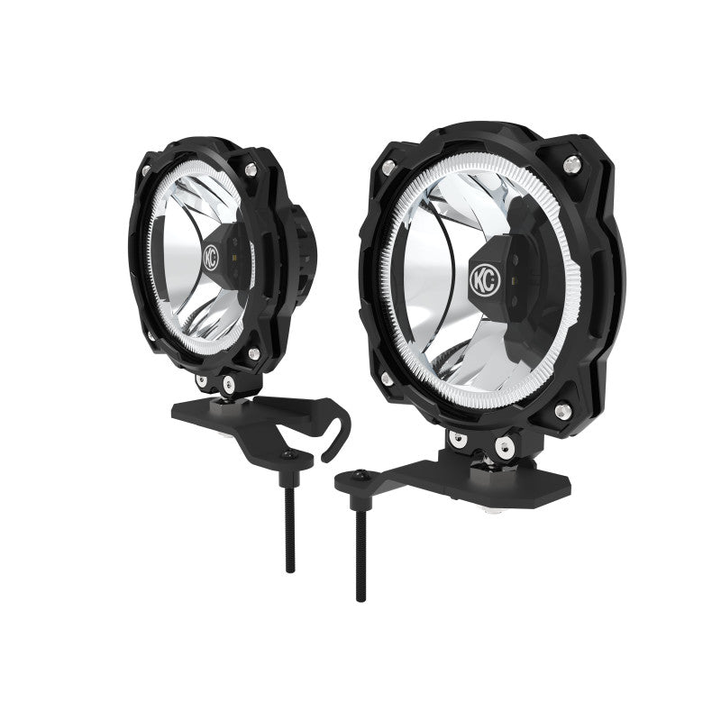 KC HiLiTES Jeep 392/Mojave Gravity LED PRO6 Wide-40 2-Light Sys Ditch Light Kit -  Shop now at Performance Car Parts