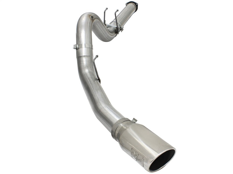 aFe MACHForce XP Exhaust 5in DPF-Back SS Exh 2015 Ford Turbo Diesel V8 6.7L Polished Tip -  Shop now at Performance Car Parts