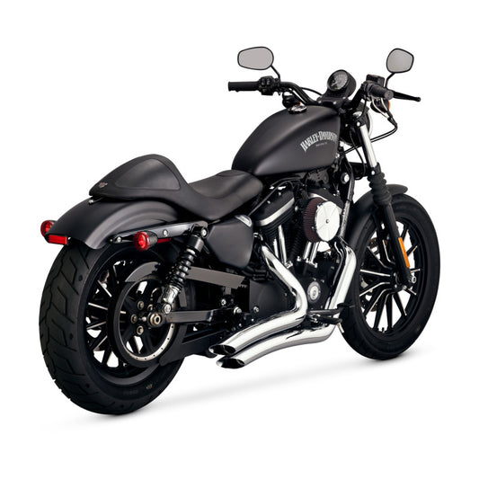 Vance & Hines HD Sportster 14-22 Big Radius 2-2 Chrome PCX Full System Exhaust -  Shop now at Performance Car Parts
