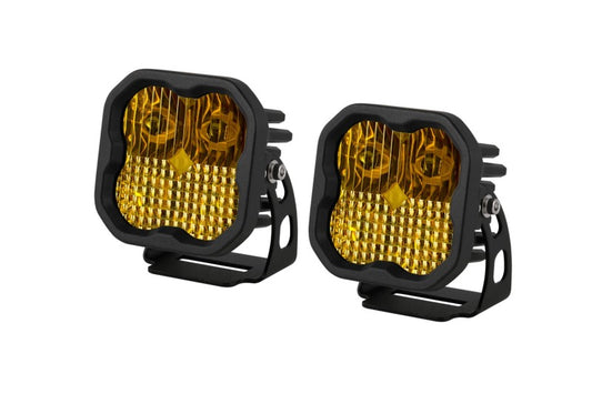 Diode Dynamics SS3 LED Pod Sport - Yellow Combo Standard (Pair)