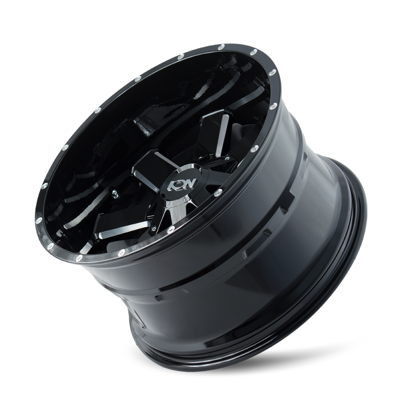 ION Type 141 20x9 / 5x127 BP / 18mm Offset / 87mm Hub Gloss Black Milled Wheel -  Shop now at Performance Car Parts