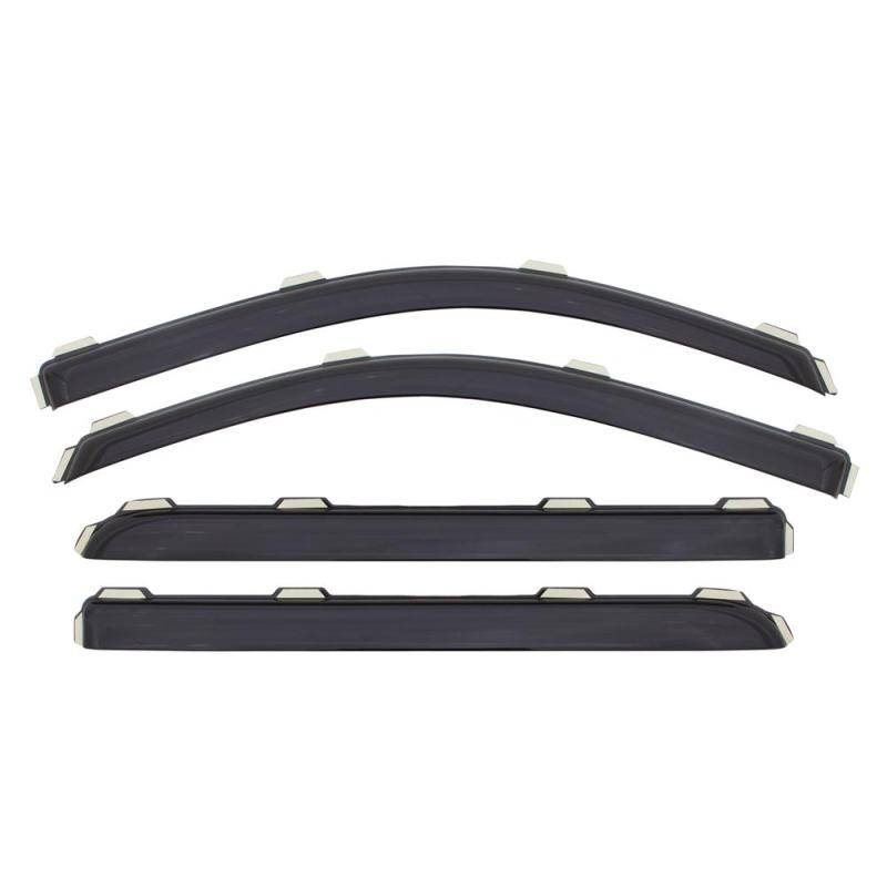 AVS 96-04 Infiniti QX4 Ventvisor In-Channel Front & Rear Window Deflectors 4pc - Smoke -  Shop now at Performance Car Parts