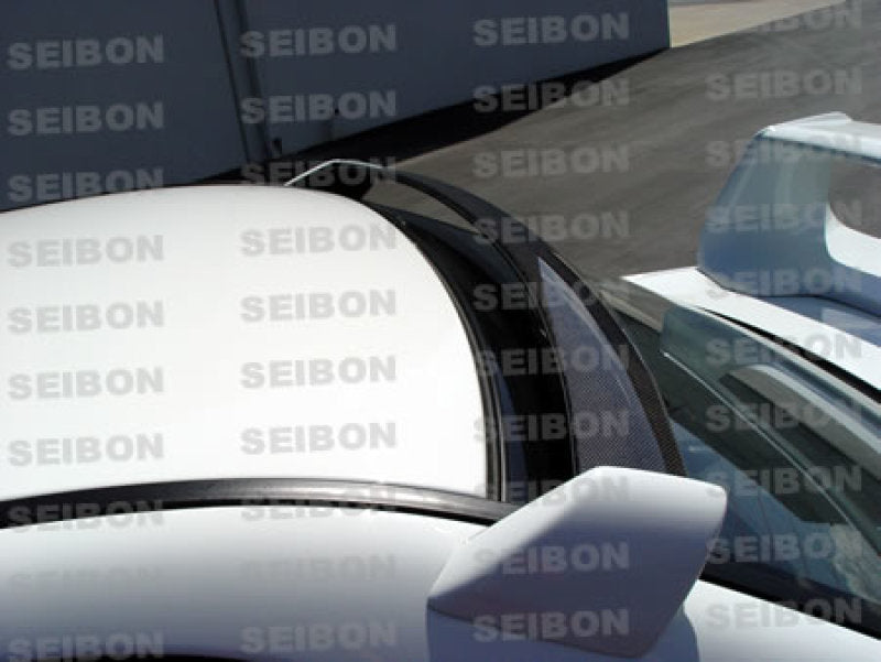 Seibon 06-07 Subaru WRX/STi Carbon Fiber Rear Roof Spoiler -  Shop now at Performance Car Parts