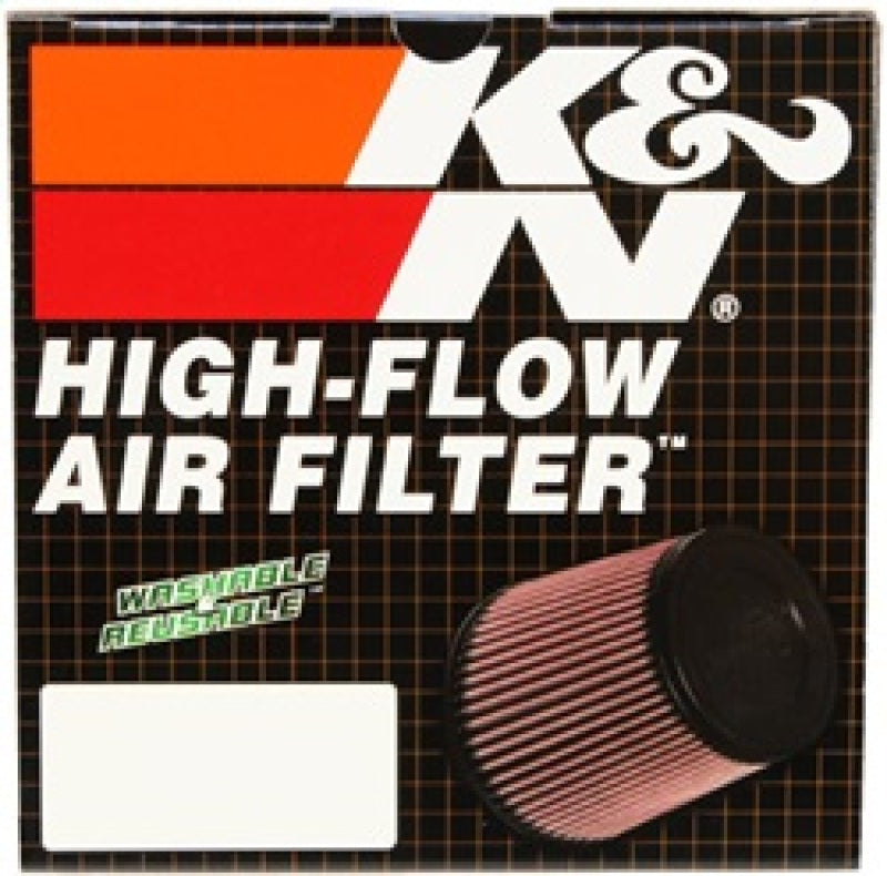 K&N Universal Rubber Filter Dual Flange Oval Tprd 3.75in Base O/S W x 3.438in Top O/S W x 6.75in H -  Shop now at Performance Car Parts