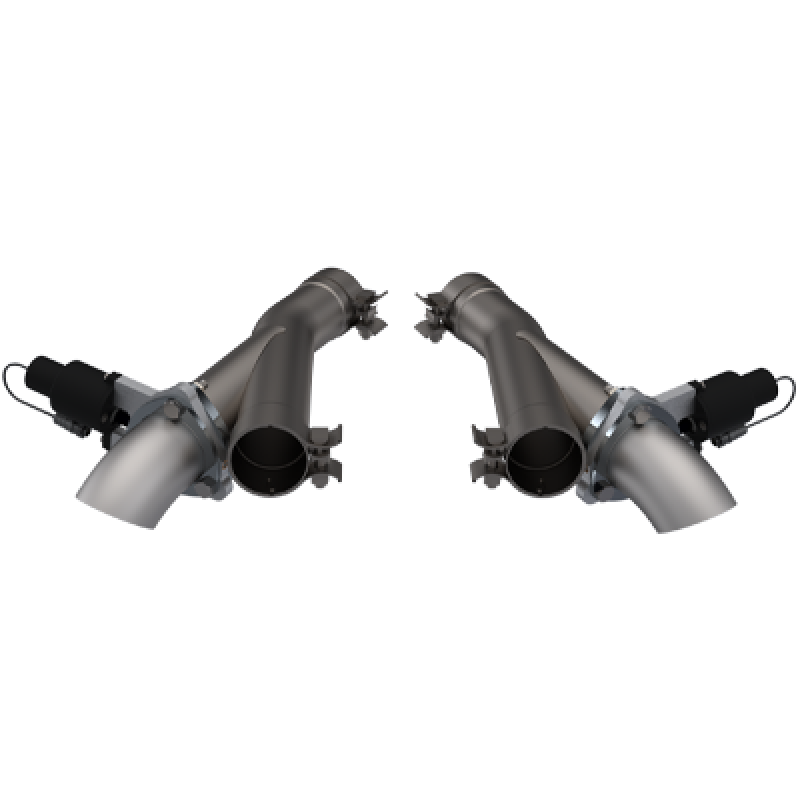 QTP 2018+ Jeep Grand Cherokee Trackhawk 2.75in 304SS Aggressor Cutout Dual Mid Pipes -  Shop now at Performance Car Parts