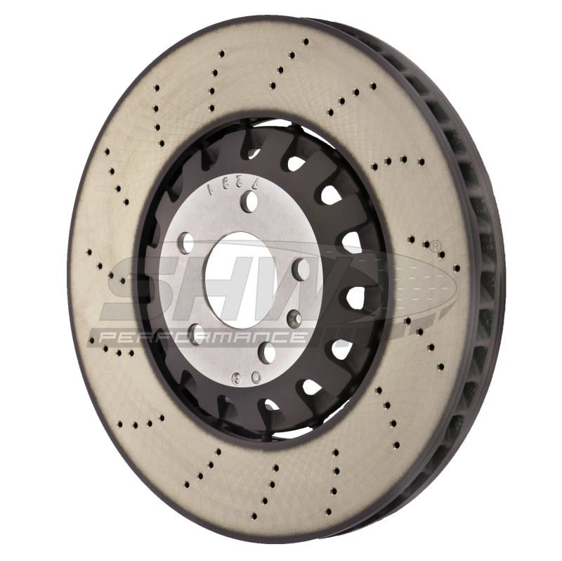 SHW 18-22 Audi RS5 2.9L Front Smooth Lightweight Brake Rotor (4M0615301AM)