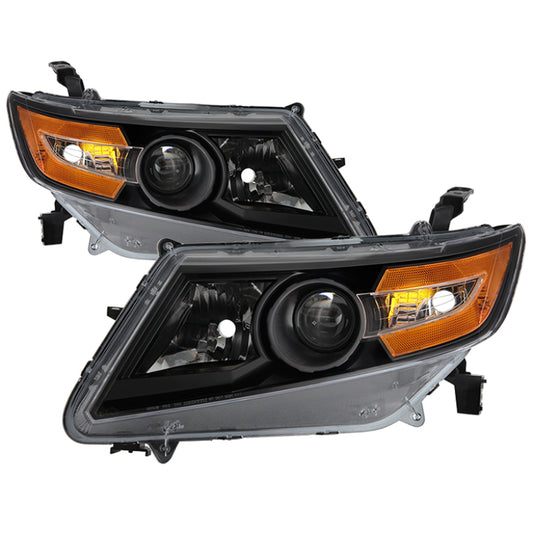 xTune Honda Odyssey Halogen Models Only 11-15 OEM Style Headlights - Black HD-JH-HODY11-AM-BK