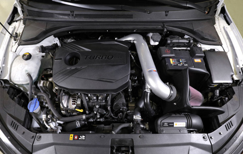 K&N 19-20 Hyundai Veloster R L4-1.6L F/I Typhoon Performance Air Intake System -  Shop now at Performance Car Parts