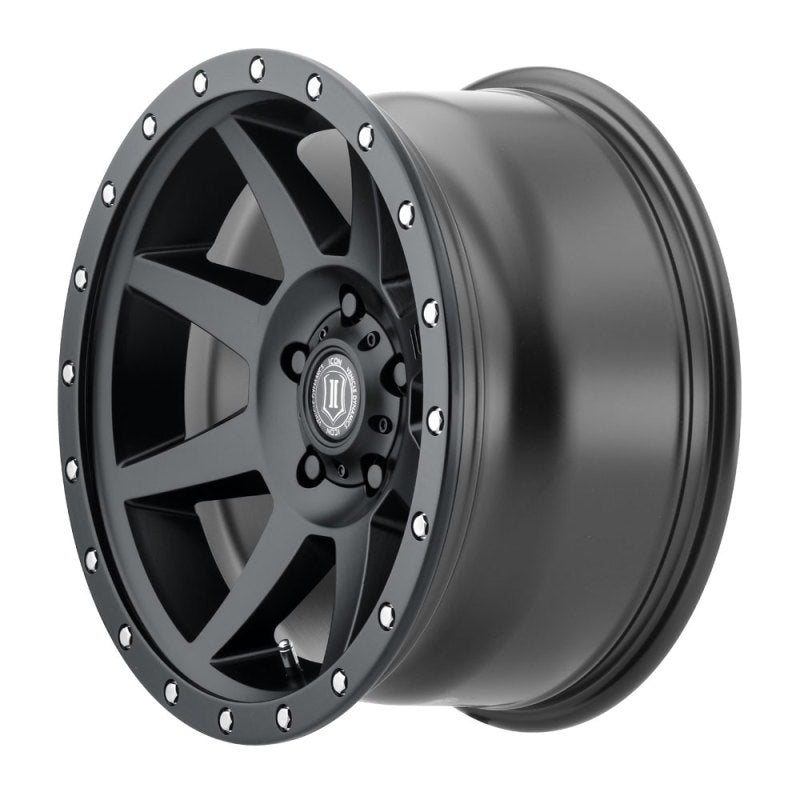 ICON Rebound 17x8.5 5x4.5 0mm Offset 4.75in BS 71.5mm Bore Satin Black Wheel -  Shop now at Performance Car Parts