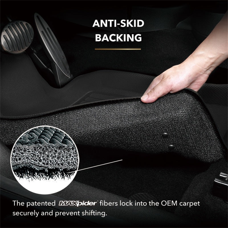 3D MAXpider 2014-2020 Acura MDX Kagu 2nd Row Floormats - Black -  Shop now at Performance Car Parts