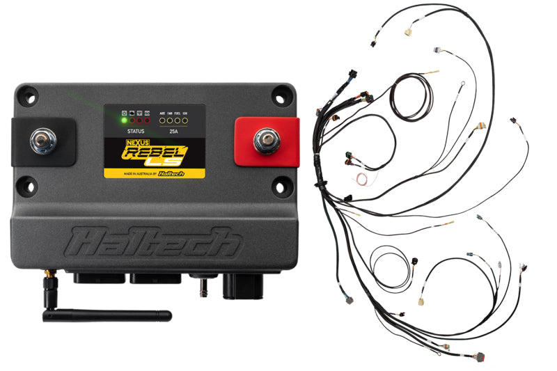 Haltech NEXUS Rebel LS Kit (Suits Gen IV) 6-Pin DBW Throttle/EV6 Injectors/Manual Transmission