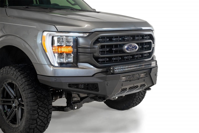 Addictive Desert Designs 2021 Ford F-150 HoneyBadger Front Bumper w/ Top Hoop -  Shop now at Performance Car Parts