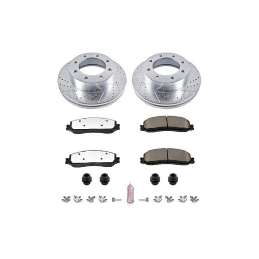 Power Stop 2012 Ford F-250 Super Duty Front Z36 Truck & Tow Brake Kit -  Shop now at Performance Car Parts