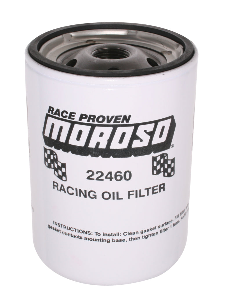 Moroso Chevrolet 13/16in Thread 5-1/4in Tall Oil Filter - Racing -  Shop now at Performance Car Parts