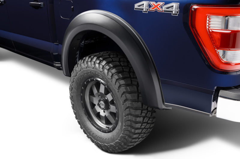 Bushwacker 2021 Ford F-150 (Excl. Lightning) Extend-A-Fender Style Flares 4pc - Black -  Shop now at Performance Car Parts