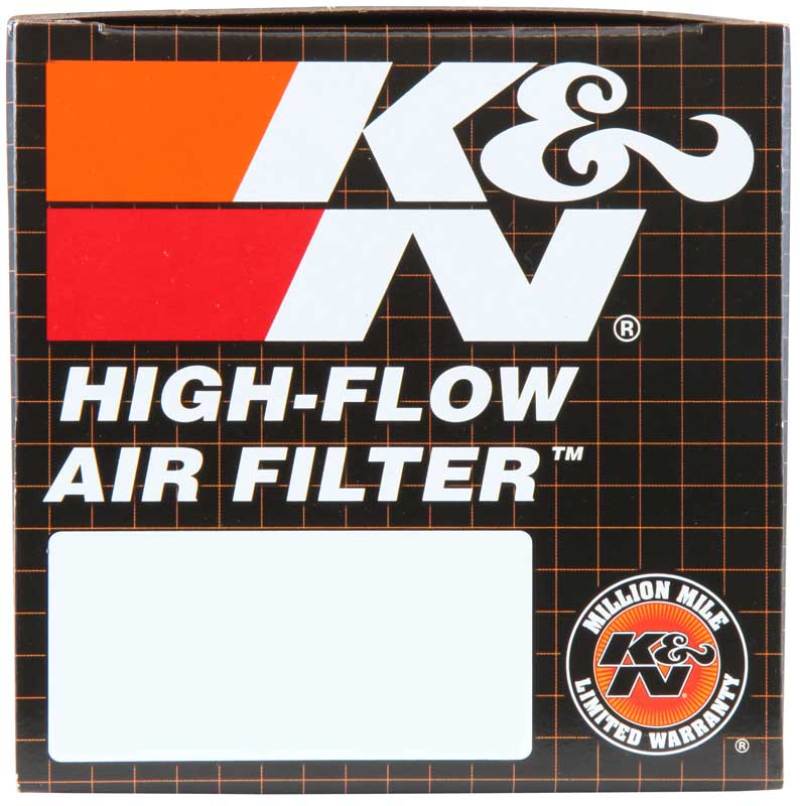 K&N Filter Universal Rubber Filter - Round Straight 3.5in Base OD x 3.5in Top OD x 5in H