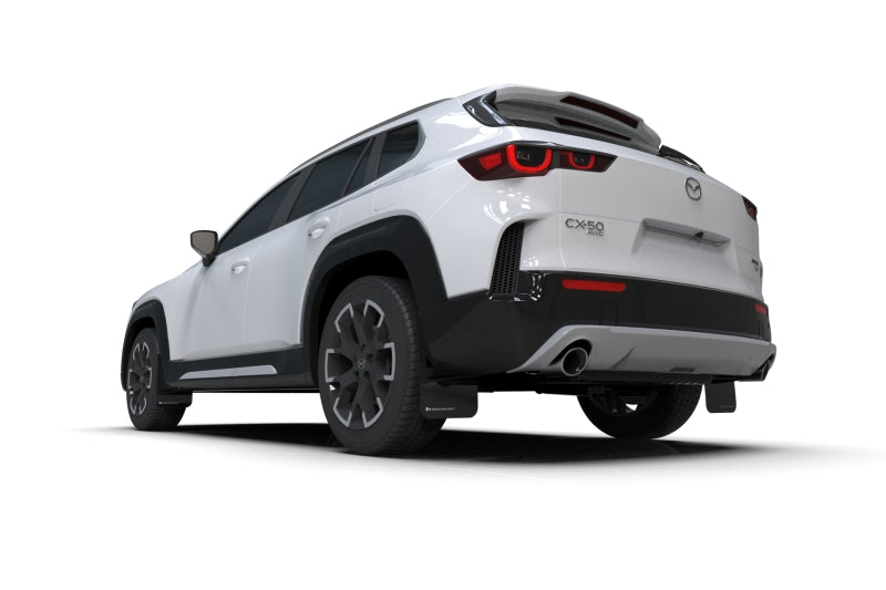 Rally Armor - 2024 Mazda CX-50 Black UR Mud Flap W/Grey Logo (Will Not Fit CX-5) -  Shop now at Performance Car Parts