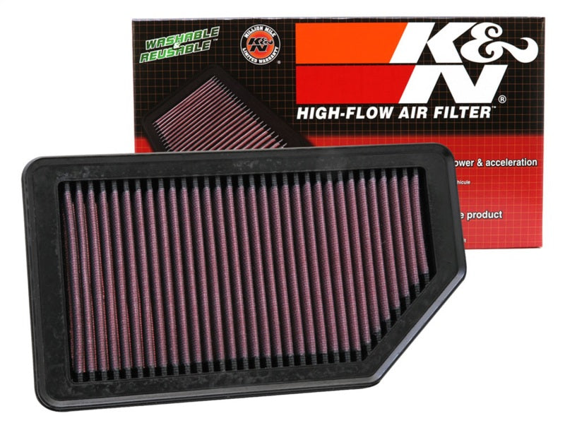 K&N Replacement Air Filter 10.625in O/S Length x 5.75in O/S Width x 1in Height -  Shop now at Performance Car Parts
