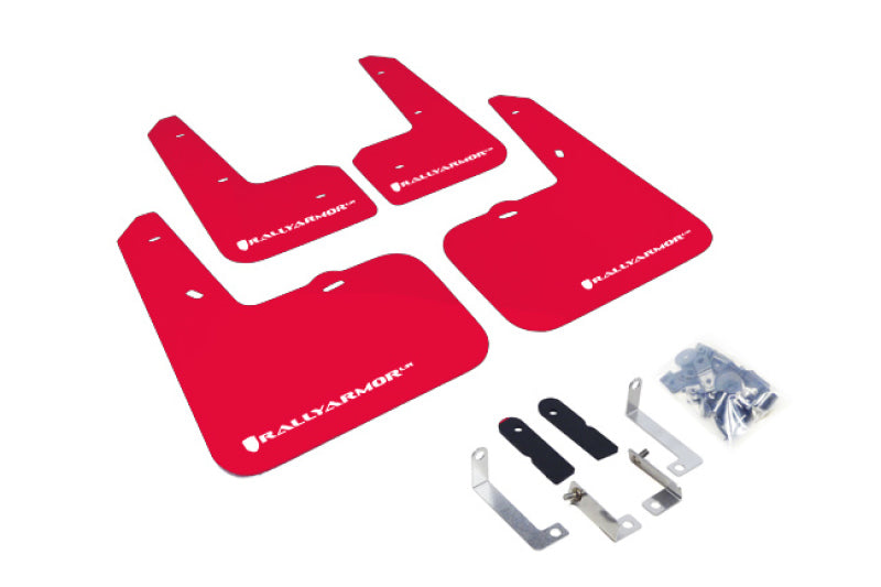 Rally Armor 12-18 Hyundai Veloster Red UR Mud Flap w/ White Logo -  Shop now at Performance Car Parts
