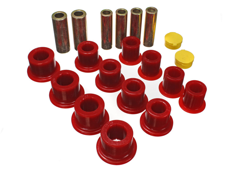 Energy Suspension 00-04 Ford Excursion 4WD / 99-04 F250/F350 4WD Red Front Leaf Spring Bushing Set -  Shop now at Performance Car Parts