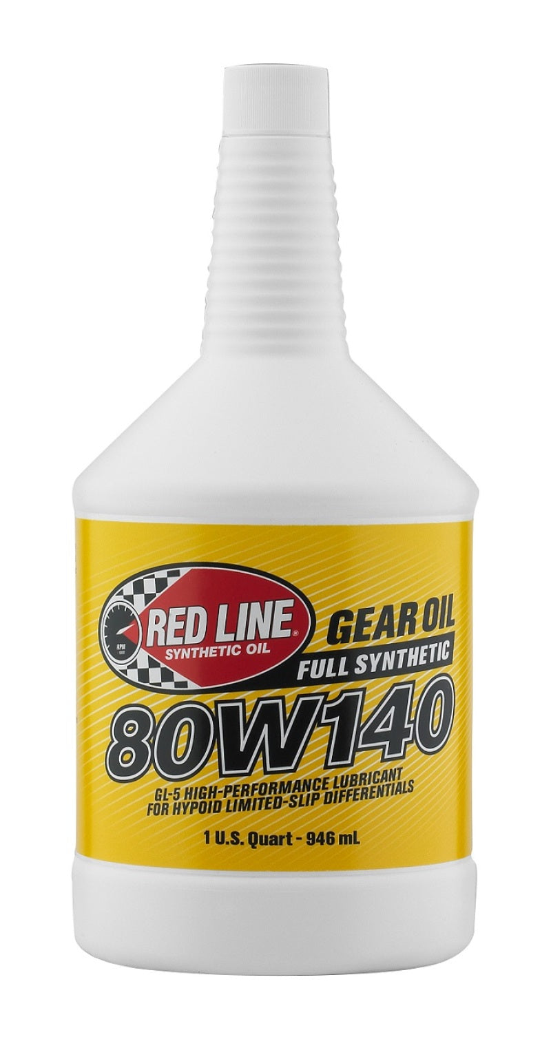 Red Line 80W140 GL-5 Gear Oil - Quart -  Shop now at Performance Car Parts