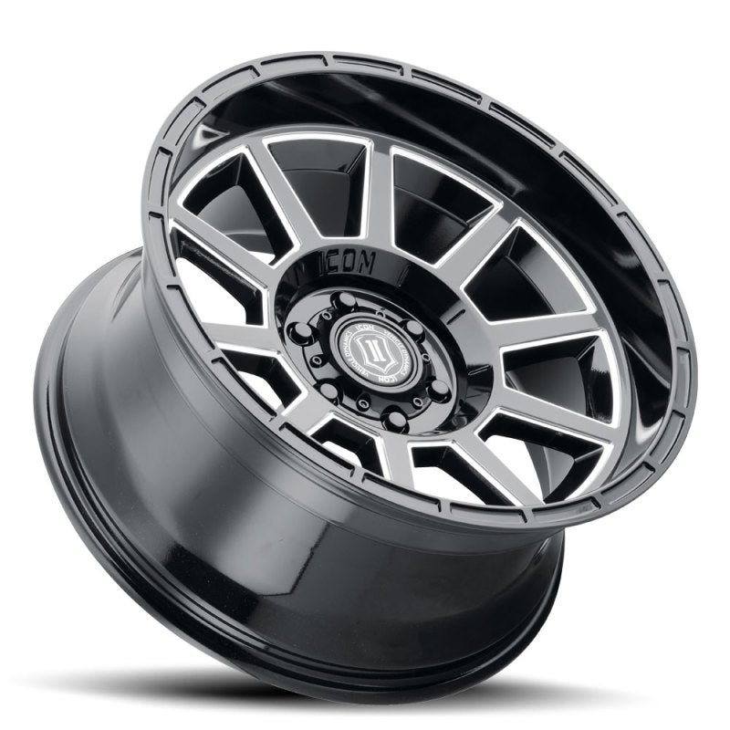 ICON Recoil 20x10 6x135 -24mm Offset 4.5in BS Gloss Black Milled Spokes Wheel -  Shop now at Performance Car Parts