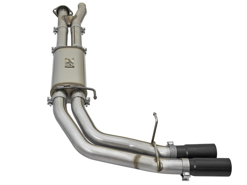 aFe POWER Rebel Series 3in 409 SS Cat Back Exhaust w/ Black Tips 17 Ford F-150 Raptor V6-3.5L -  Shop now at Performance Car Parts