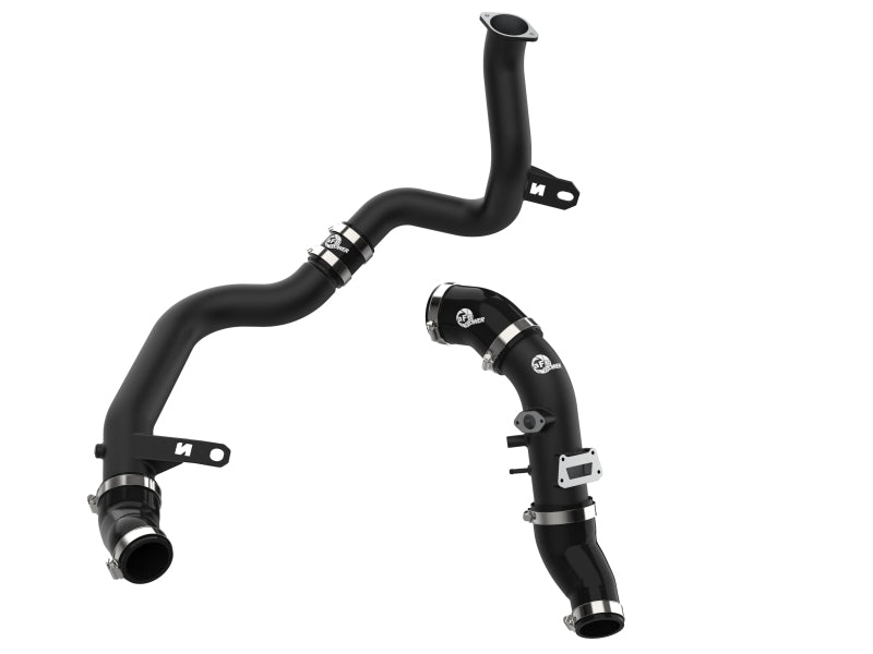 aFe 22-23 Hyundai Kona N L4 2.0L (t) BladeRunner Aluminum Hot and Cold Charge Pipe Kit - Black -  Shop now at Performance Car Parts