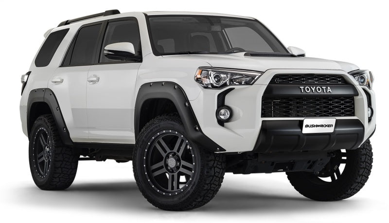 Bushwacker 14-18 Toyota 4Runner Pocket Style Flares 4pc Excludes Limited - Black -  Shop now at Performance Car Parts